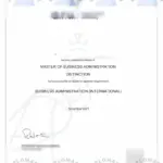 英国安格利亚鲁斯金大学证书