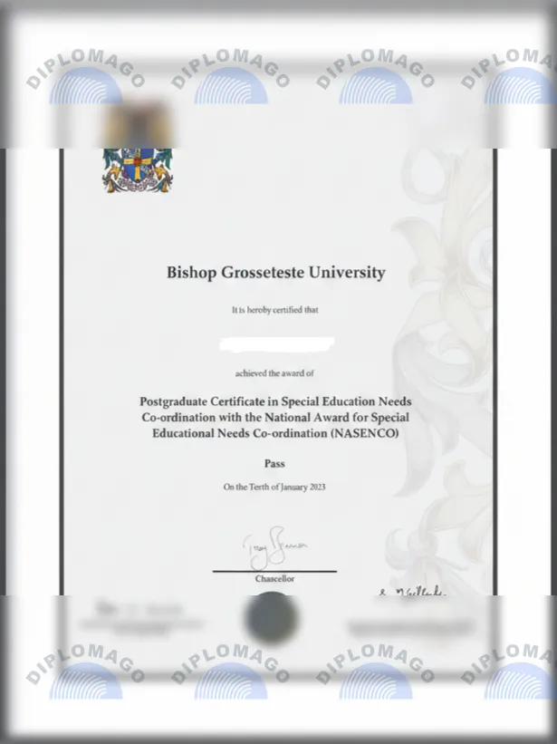 英国格罗斯泰斯特主教大学文凭