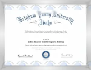 美国杨百翰大学爱达荷分校文凭