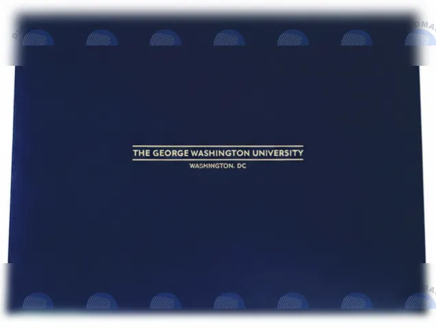 美国乔治·华盛顿大学文凭1