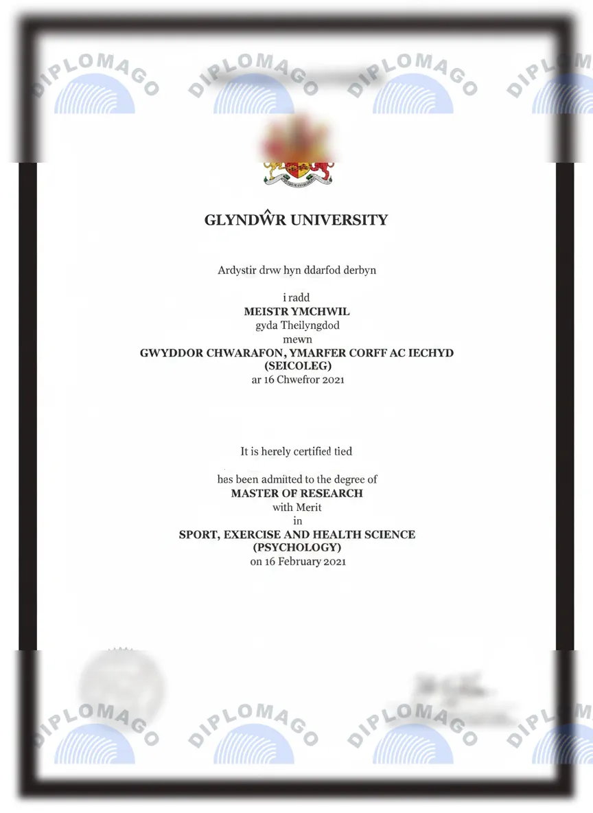 英国格林多大学证书