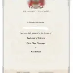 英国兰卡斯特大学证书1