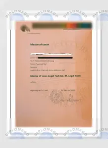 雷根斯堡大学毕业证书